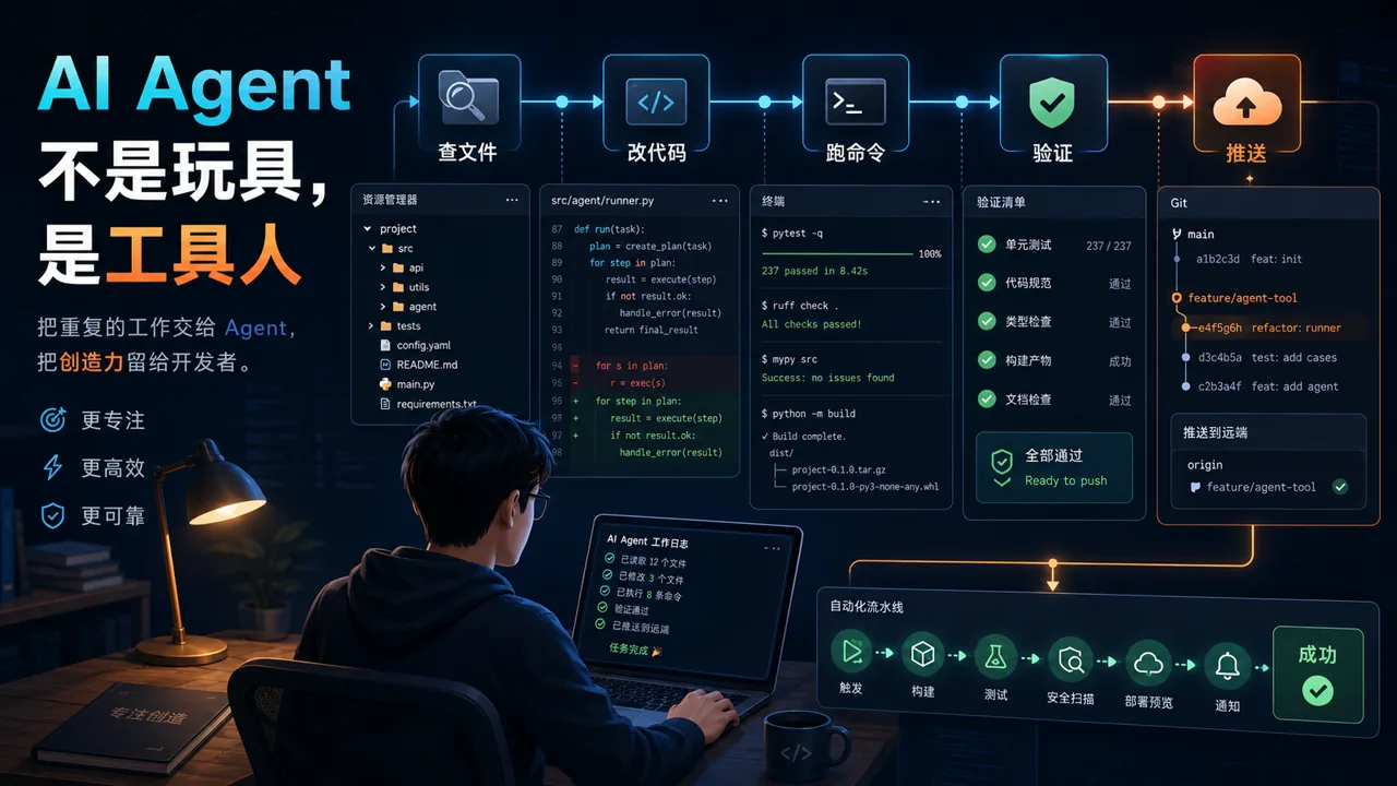 AI Agent 不是玩具，是工具人